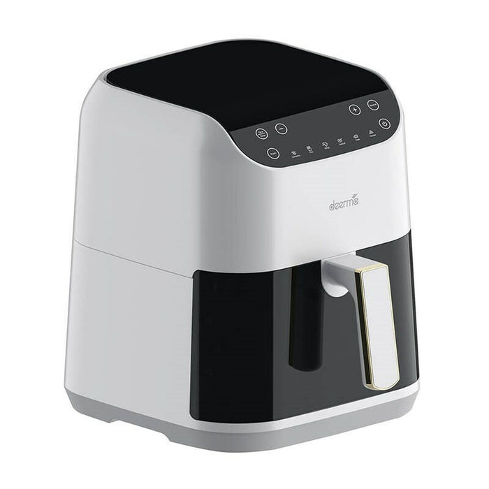 Friteuză fără Ulei Deerma DEM-KZ130W Alb Negru 1300 W 5,5 L