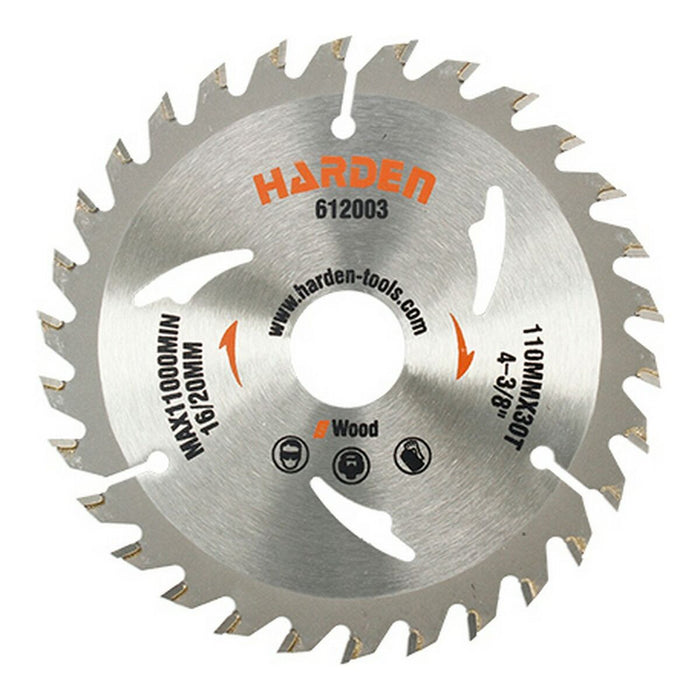 Disc de tăiere Harden Lemn Ø 110 x 20 mm