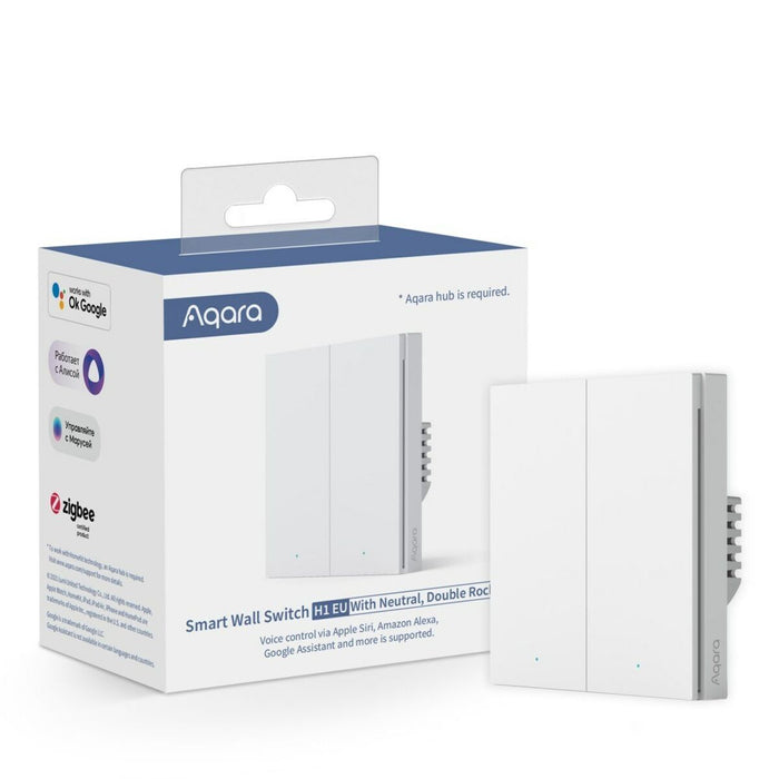 Întrerupător lumină Xiaomi WS-EUK04 Albastru Alb Policarbonat Plastic 1 Piese