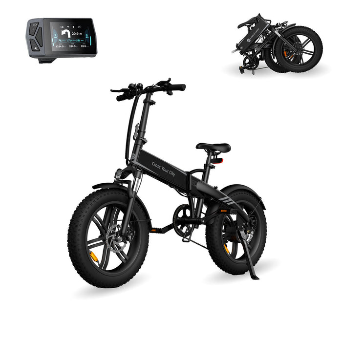 Bicicletă Electrică Xiaomi ADO A20F Beast 20" 250 W 120 km Negru