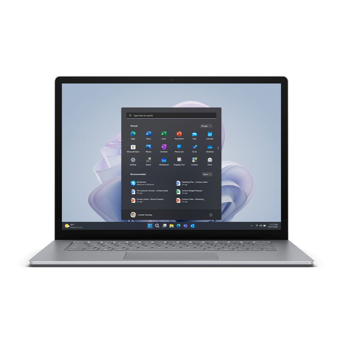 Laptop Microsoft RBZ-00012 15" Intel Core i7-1265U 8 GB RAM 256 GB SSD Qwerty Spaniolă Argintiu