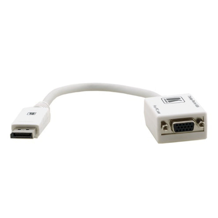 Adaptor DisplayPort la VGA Kramer Electronics 99-9692030 Alb 30 cm