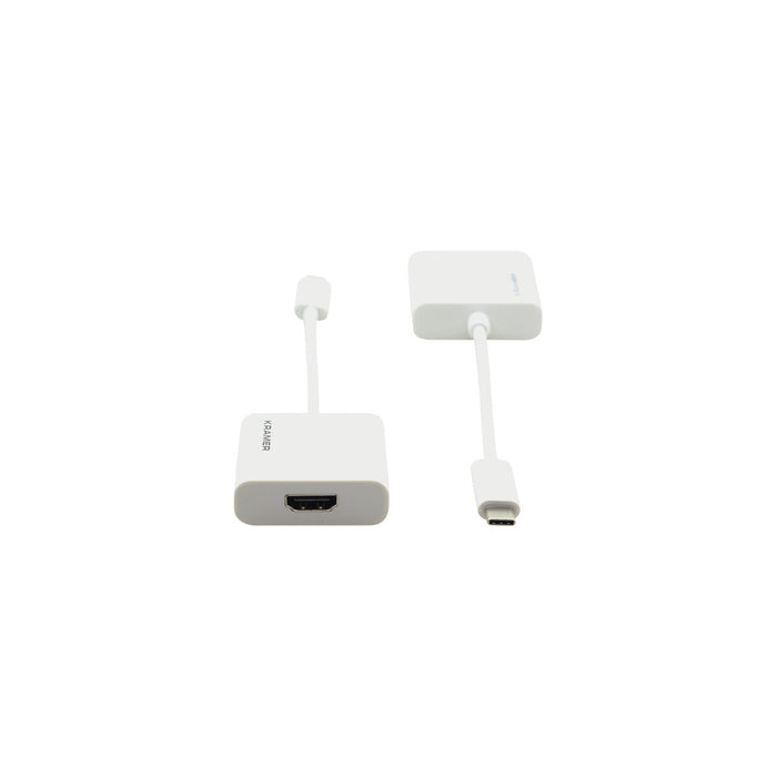 Adaptor USB C la HDMI Kramer Electronics 99-97210001 Alb
