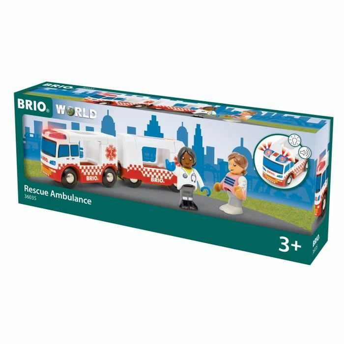 Playset Brio Rescue Ambulance 4 Piese