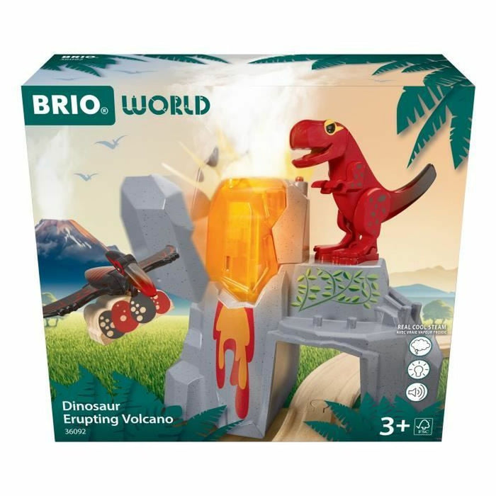 Figurine de Acțiune Brio 36092 Dinosaur Erupting Volcano