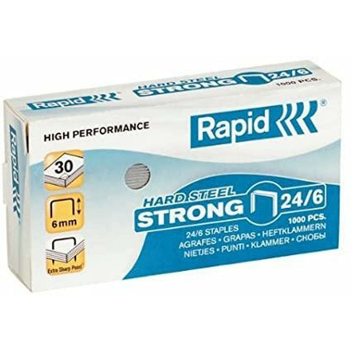 Capse Rapid 1000 Piese 24/6 (5 Unități)