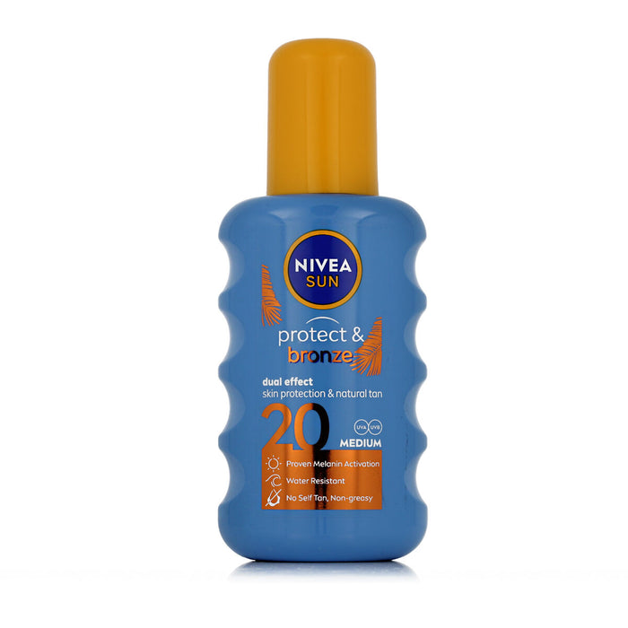 Spray Protector Solar Nivea Sun Protect & Bronze Spf 20 200 ml