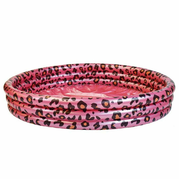 Piscină Gonflabilă Swim Essentials Leopard Roz deschis Ø 150 cm