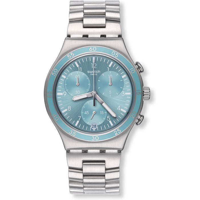 Ceas Bărbați Swatch YCS589G Argintiu (Ø 40 mm)