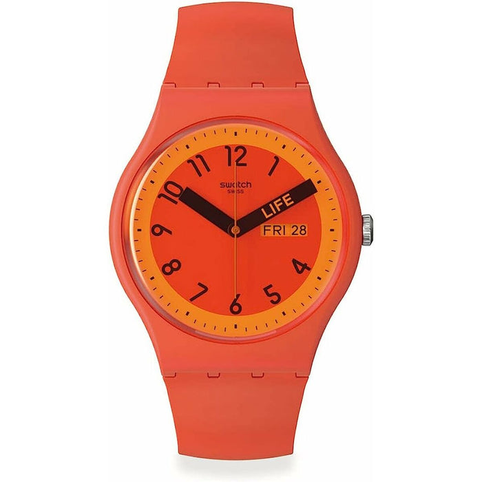 Ceas Bărbați Swatch PROUDLY RED (Ø 41 mm)