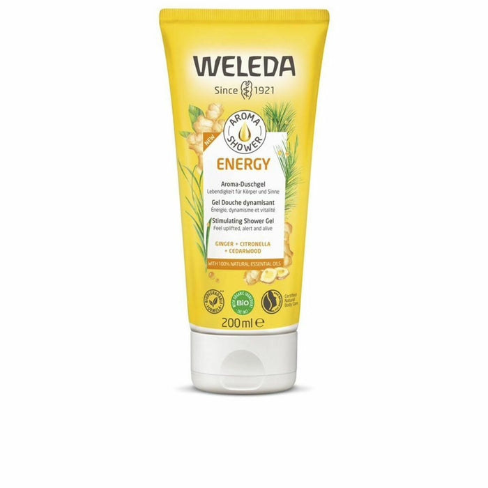 Gel de duș Weleda Aroma Shower Energy Ghimbir Energizant (200 ml)