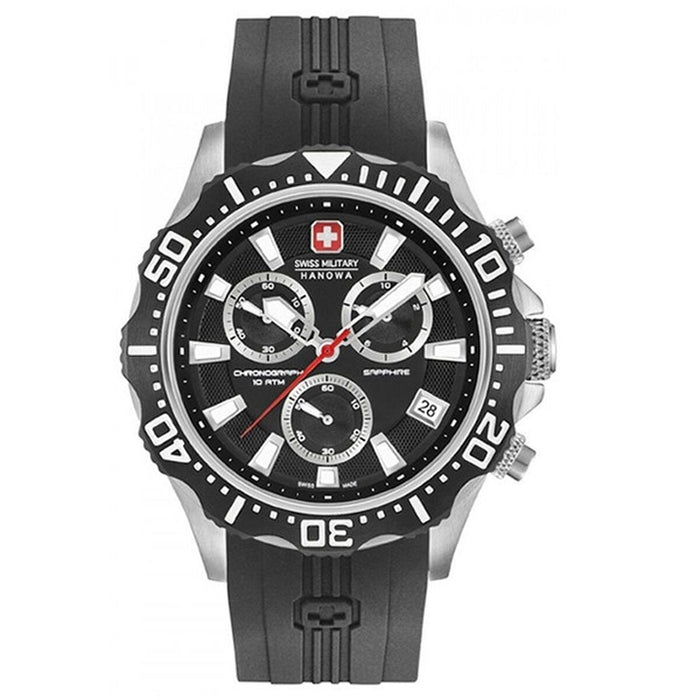 Ceas Bărbați Swiss Military Hanowa SM06-4305.04.007 Negru