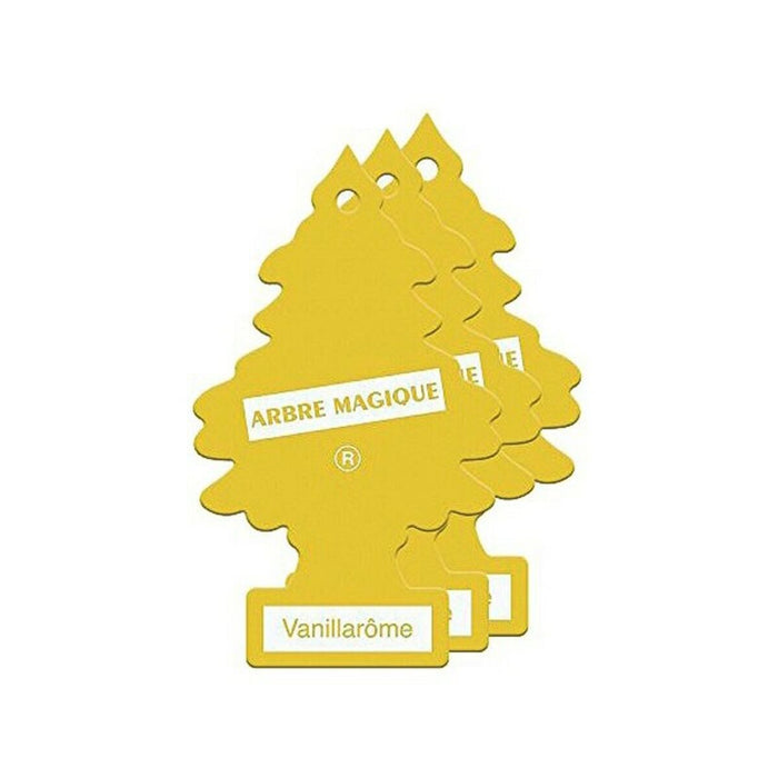 Odorizant pentru Mașină Arbre Magique PER90517 3 uds Vanilie