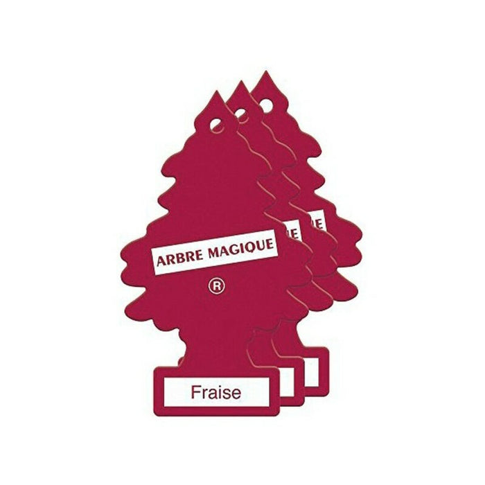 Odorizant pentru Mașină Arbre Magique Pin Căpșună (3 uds)