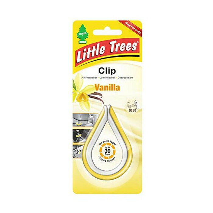 Odorizant pentru Mașină Arbre Magique Little Trees Clips Vanilie