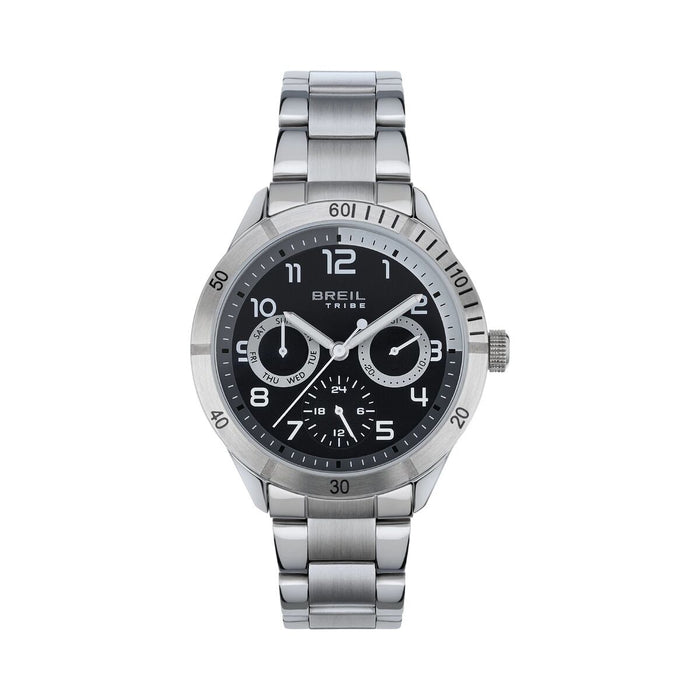 Ceas Bărbați Breil EW0617 Negru Argintiu (Ø 37 mm)