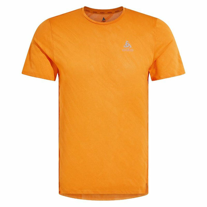 Tricou cu Mânecă Scurtă Unisex Odlo Zeroweight Enginee Portocaliu