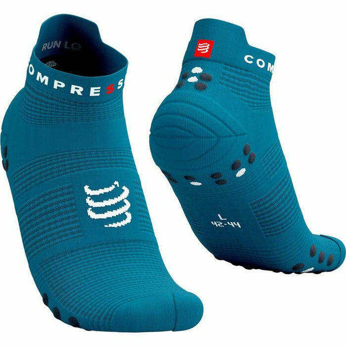 Șosete Gleznă Sport v4.0 Compressport Pro Racing Albastru