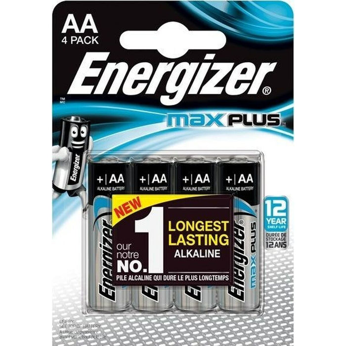 Baterii Energizer Max Plus AA4 1,5 V AA (4 Unități)