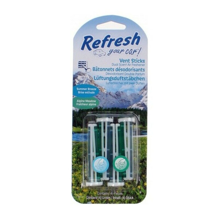 Odorizant pentru Mașină California Scents Vent Sticks Summer Breeze (2 pcs)