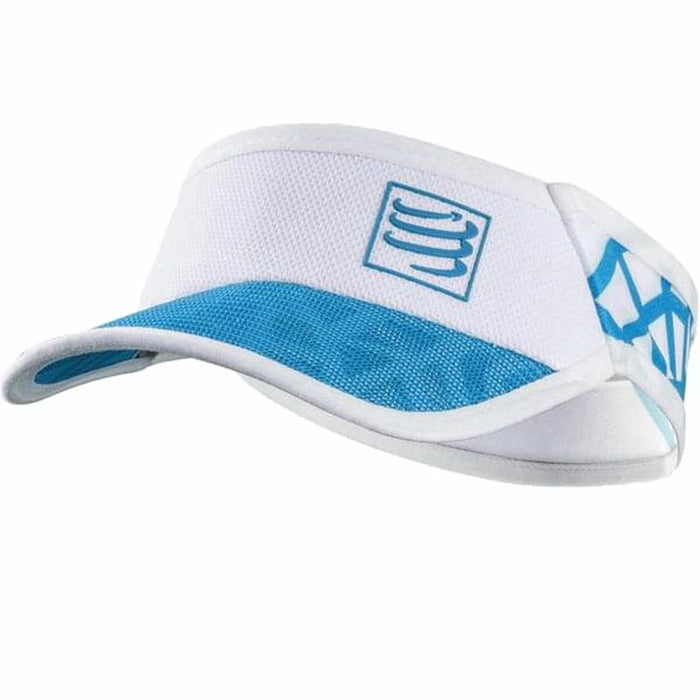 vizieră Compressport Spiderweb Ultralight Visor Alb Mărime unică