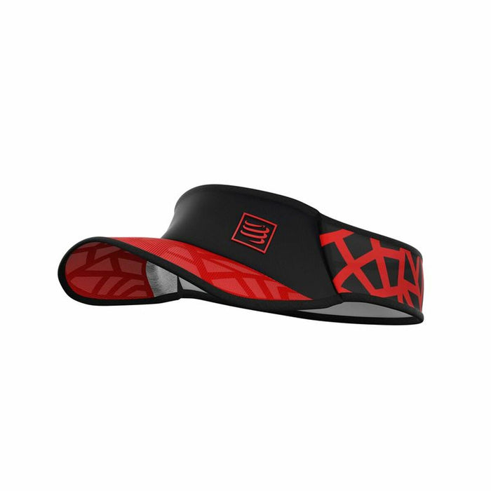 vizieră Compressport Spider Web Ultralight Roșu Negru Mărime unică