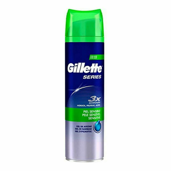 Gel de Bărbierit Gillette Series Piele sensibilă 200 ml