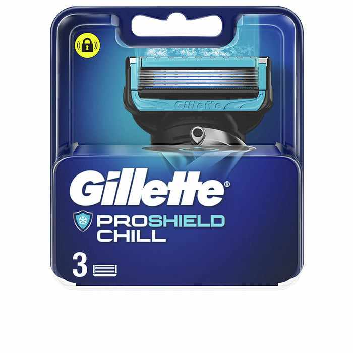 Rezervă de Lame de Ras Gillette Fusion Proshield Chill 3 Piese