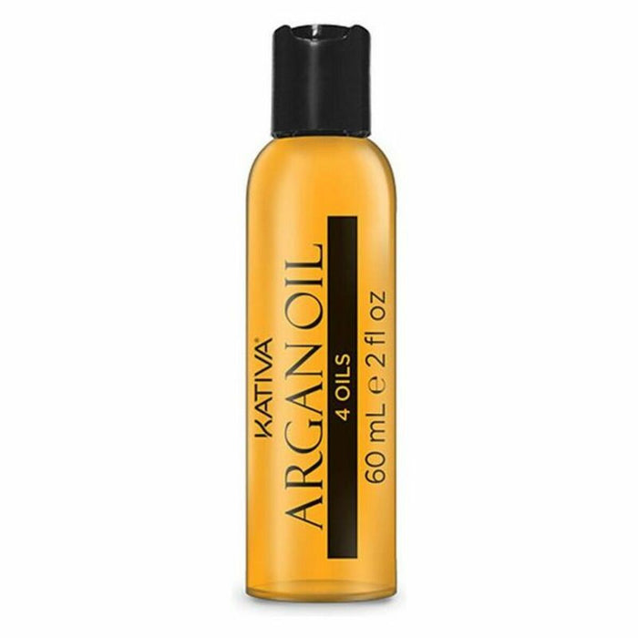 Ulei Reparator Complet Argan Oil Kativa Argan Oil 4 Oils 60 L (1 Unități)