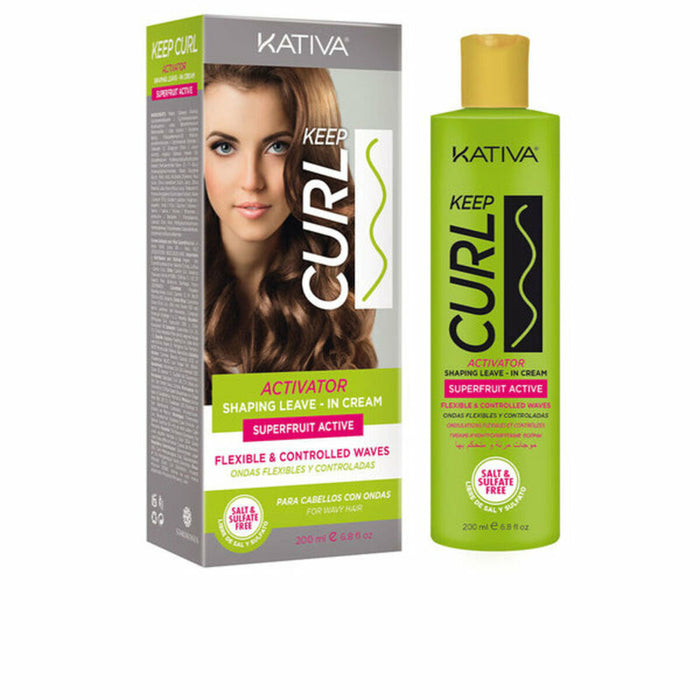 Fixator Flexibil pentru Păr Kativa Keep Curl 200 ml (200 ml)