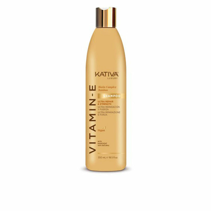 Șampon Kativa Biotina & Bamboo Vitamina E (550 ml)