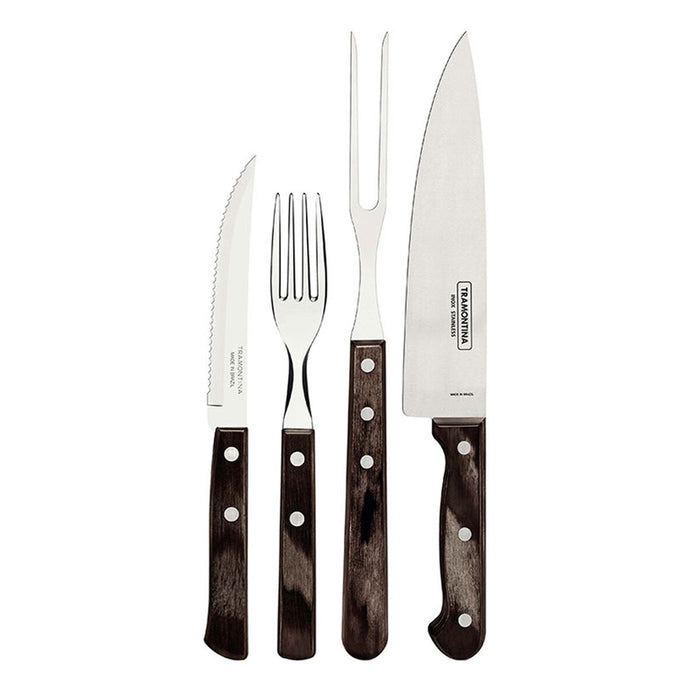 Set de Tacâmuri Tramontina Polywood Oțel inoxidabil 14 Piese