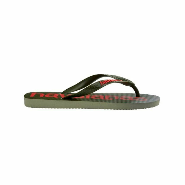 Șlapi pentru Damă Havaianas Logomania Măslină