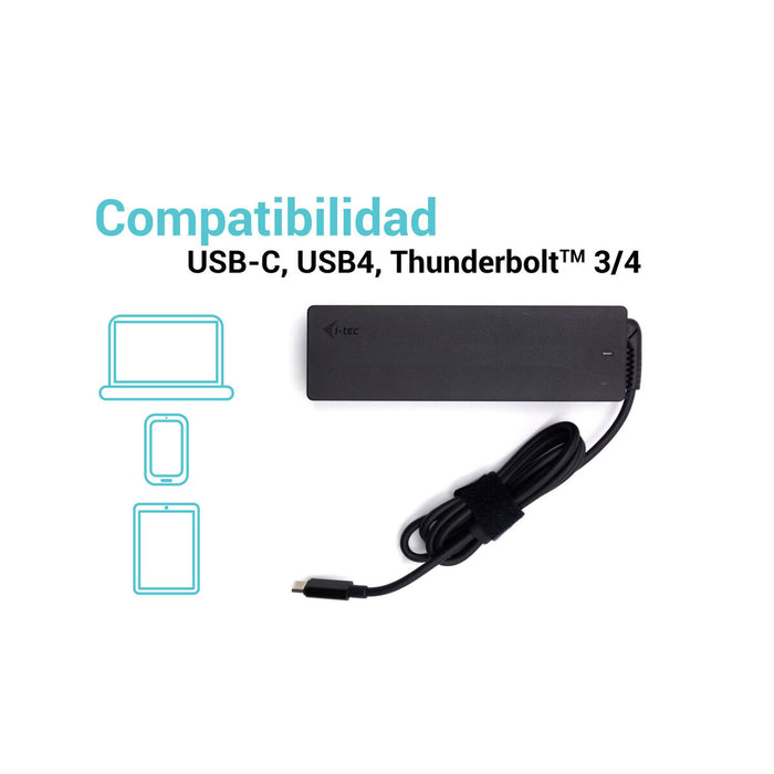 Încărcător portabil i-Tec CHARGER-C100W Negru