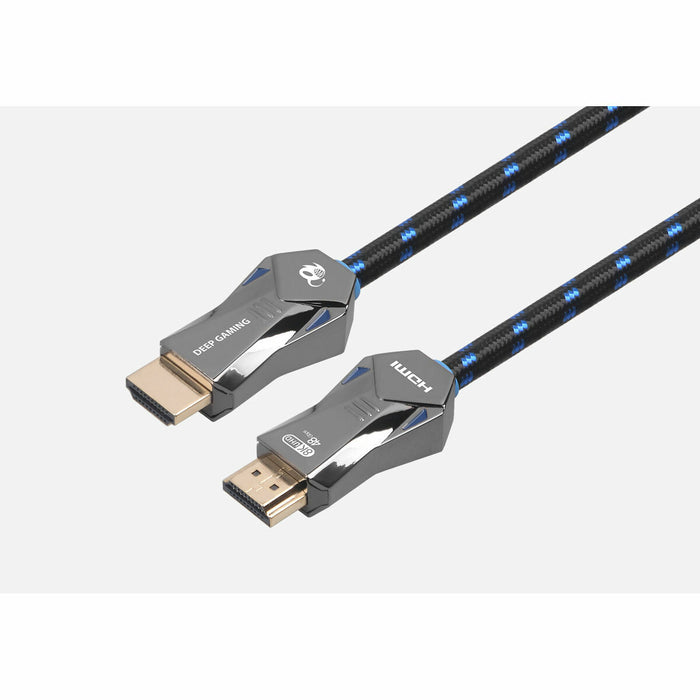 Cablu HDMI DeepGaming DG-CAB-HDMI-21 Negru/Gri 2 m