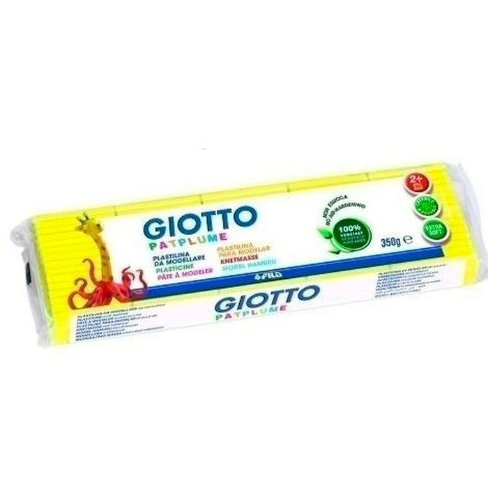 Plastilină Giotto 12 Unități Galben (15 Piese)