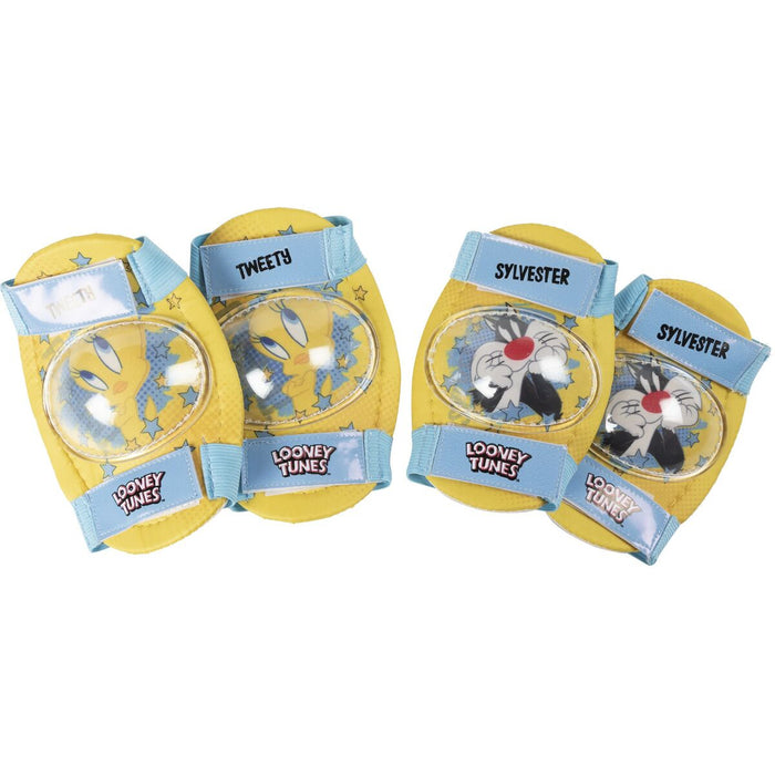 Kit de cotiere și genunchiere Looney Tunes CZ10956 Galben
