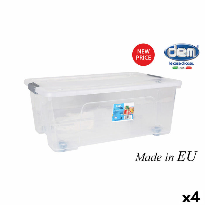Cutie Multifuncțională Dem Kira 36 L 57 x 40 x 22 cm (4 Unități)