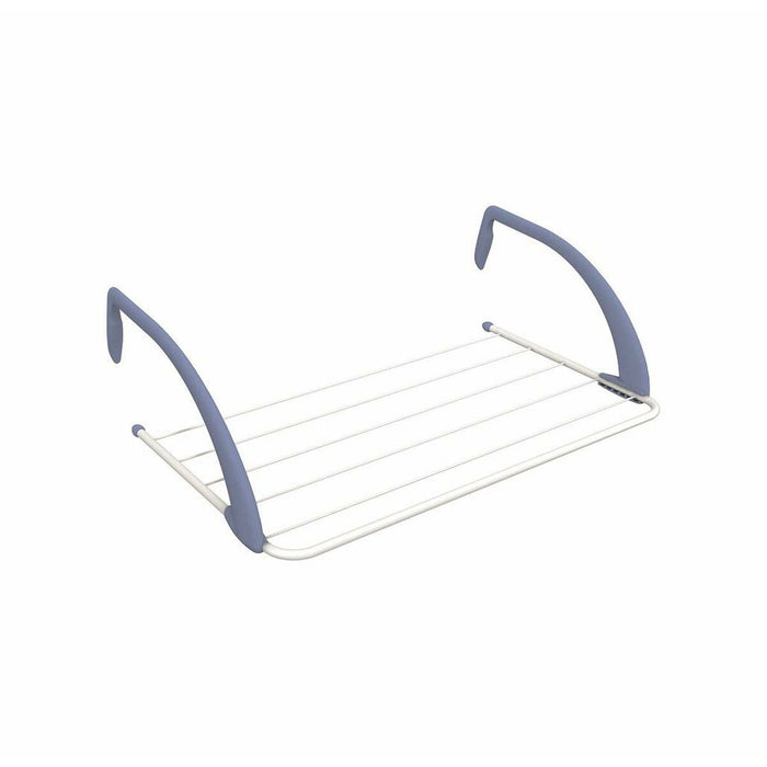 Suport de întins rufe Gimi 153460 Airy Radiator Argintiu Oțel inoxidabil (52 x 35 x 18 cm) (3 m)