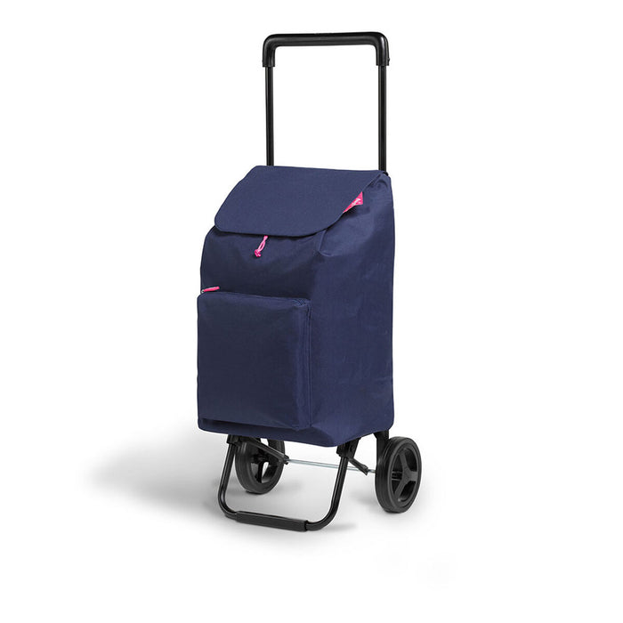 Cărucior de cumpărături Gimi Argo 37 x 33 x 95,5 Albastru 45 L