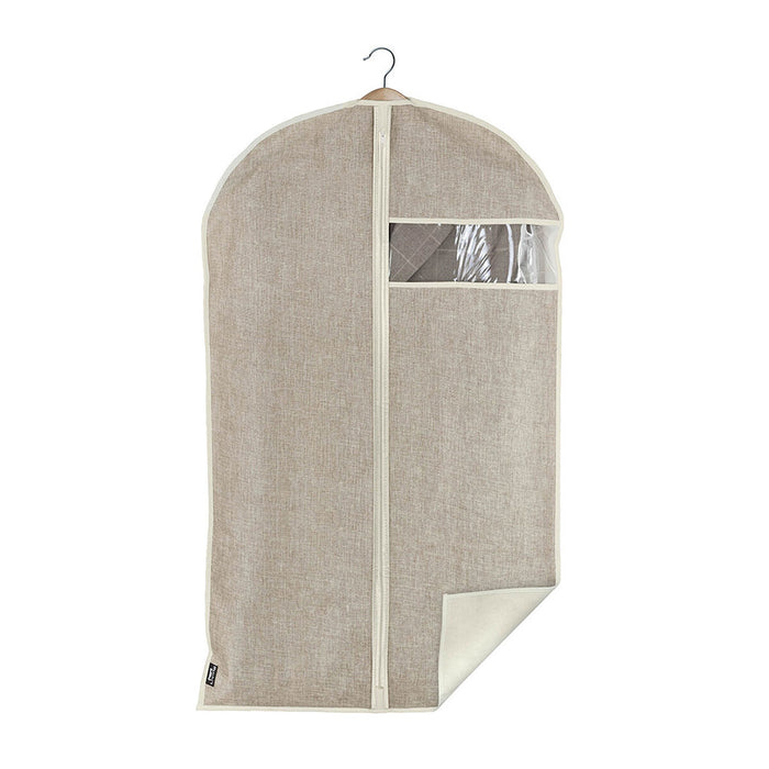 Husă pentru costum Domopak Living Maison Maro Bej polipropilenă Plastic 60 x 100 cm