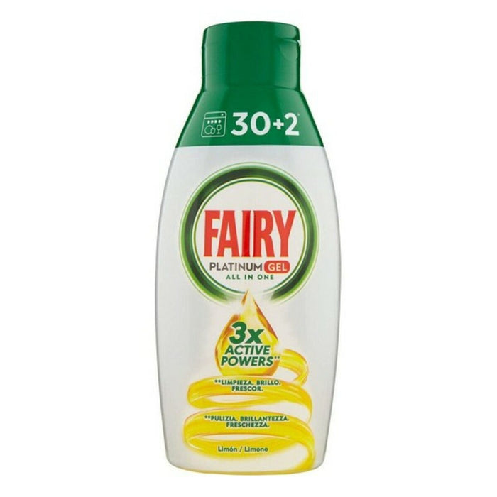 Gelul de spălat vase manual Platinum Fairy Fairy Platinum (650 ml)