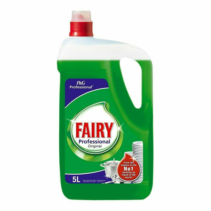 Gelul de spălat vase manual Fairy Fairy Professional Original 5 L