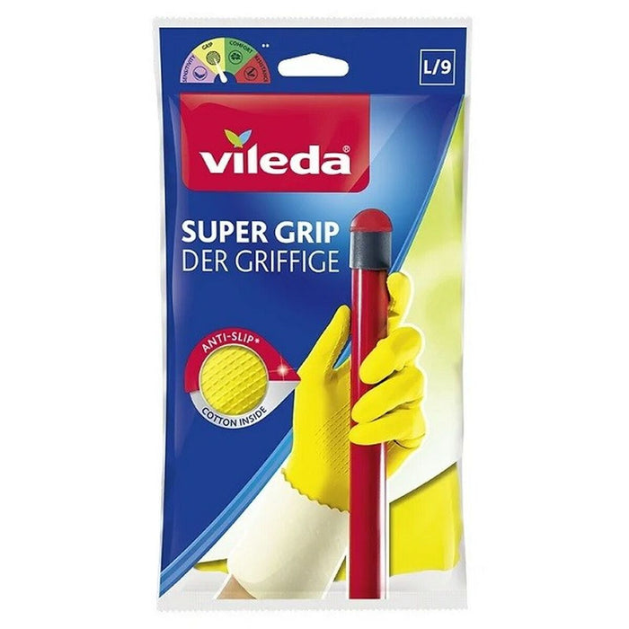 Mănuși de Lucru Vileda Super Universal Galben (1 Unități)