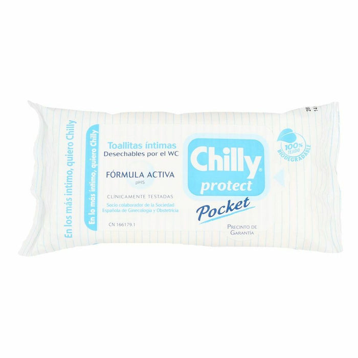 Servețele Umede Igienă Intimă Chilly R906969 (12 Unități)
