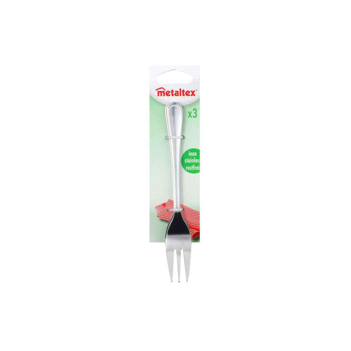 Set de furculițe pentru desert Metaltex 3 Piese