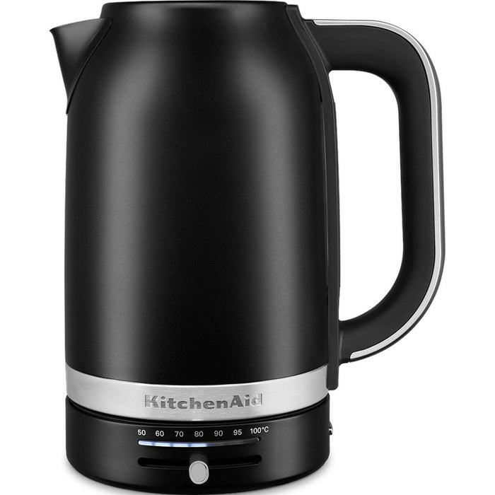 Fierbător KitchenAid 5KEK1701EBM Negru plástico,acero inoxidable 2400 W 1,7 L (1 Unități)