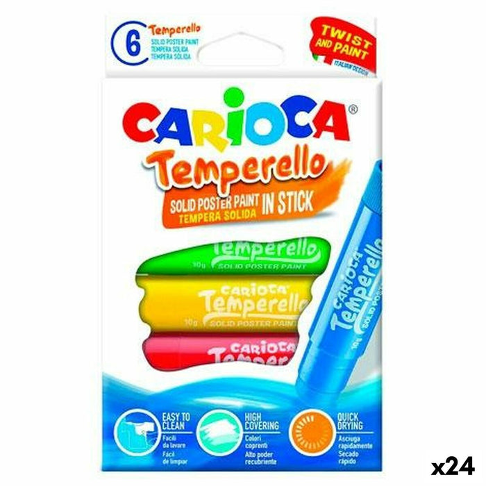 Tempera Carioca Temperello 6 Piese (24 Unități)