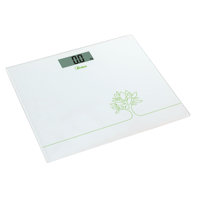 Cântar Digital de Baie Ardes AR2PP1 Alb Sticlă 150 kg