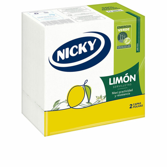 Șervețele Nicky Lămâie 65 Unități